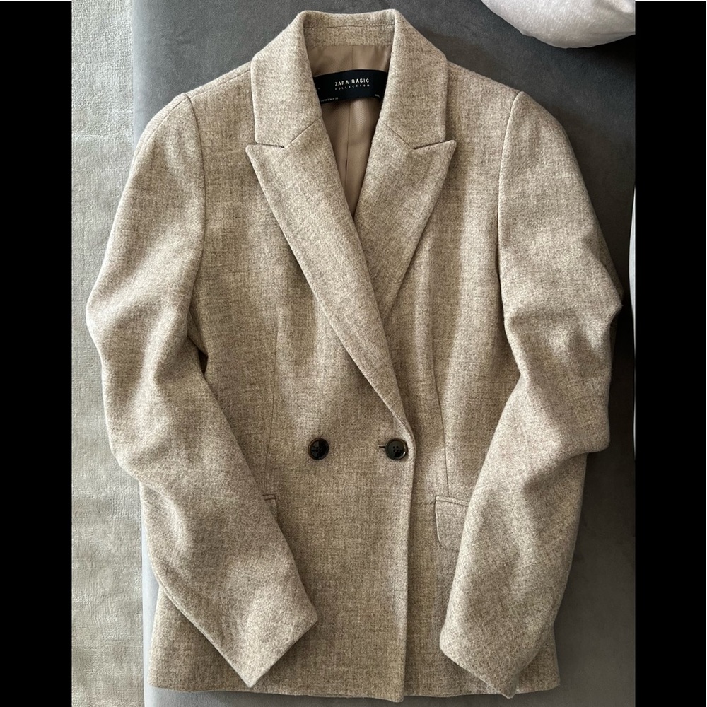 Zara Wool Blazer - Size S